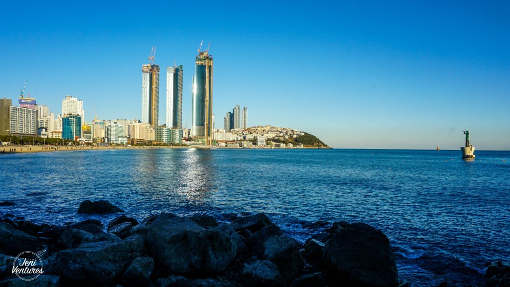 Winter at Haeundae Beach&nbsp;(해운대해수욕장)